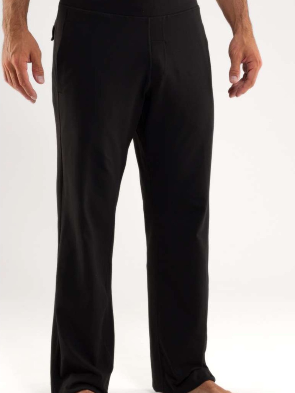 Lululemon Men’s Kung Fu Wide Leg Sweatpants Black Large